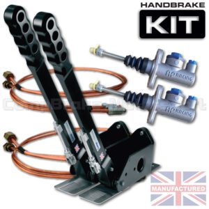 450mm Dual Vertical Hydraulic Handbrake Kit – 2-Handle 2-AP Cylinder [Kit B]
