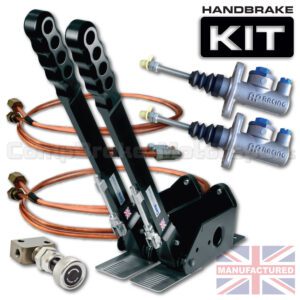 450mm Dual Vertical Hydraulic Handbrake Kit – 2-Handle 2-AP Cylinder [Kit C]