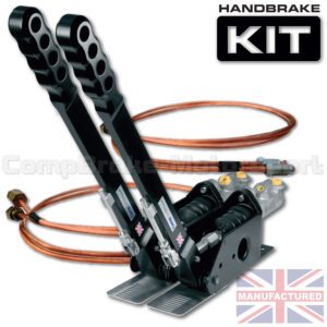450mm Dual Vertical Hydraulic Handbrake Kit – 2-Handle 2-Cylinder [Kit B]