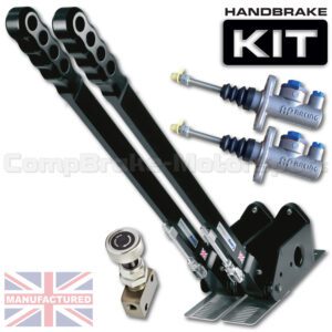 600mm Dual Vertical Hydraulic Handbrake Kit – 2-Handle 2-AP Cylinder [Kit A]
