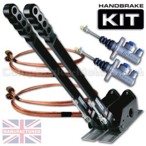 600mm Dual Vertical Hydraulic Handbrake Kit – 2-Handle 2-AP Cylinder [Kit B]