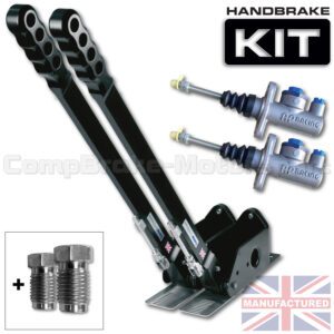 600mm Dual Vertical Hydraulic Handbrake Kit – 2-Handle 2-AP Cylinder [Kit D]