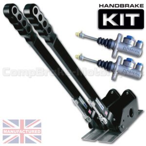 600mm Dual Vertical Hydraulic Handbrake Kit – 2-Handle 2-AP Cylinder [Standard Kit]