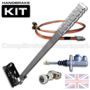 600mm Vertical Hydraulic Handbrake Kit – Premier 1-Handle 1-AP Cylinder [Kit C]