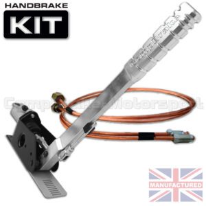 600mm Vertical Hydraulic Handbrake Kit – Premier 1-Handle 1-Cylinder [Kit B]