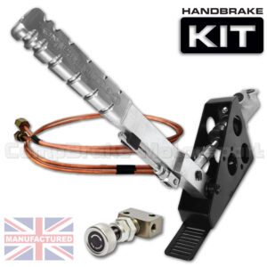300mm Vertical Slimline Hydraulic Handbrake Kit – Premier 1-Handle 1-Cylinder [Kit C]