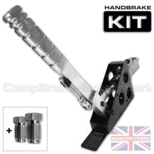 300mm Vertical Slimline Hydraulic Handbrake Kit – Premier 1-Handle 1-Cylinder [Kit D]