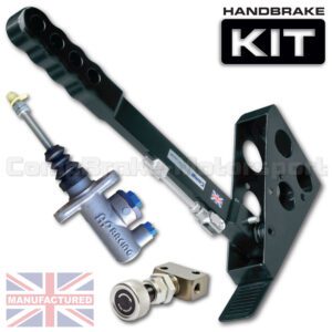 300mm Vertical Slimline Hydraulic Handbrake Kit – 1-Handle 1-AP Cylinder [Kit A]