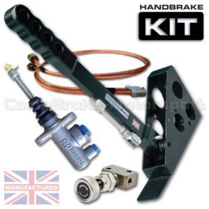 300mm Vertical Slimline Hydraulic Handbrake Kit – 1-Handle 1-AP Cylinder [Kit C]
