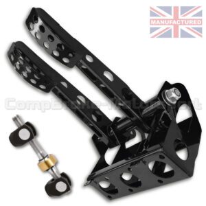 Universal Forward Facing Floor Mounted Cable Pedal Box & Balance Bar - Sportline 2-Pedal