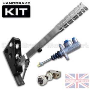 300mm Vertical Slimline Hydraulic Handbrake Kit – Premier 1-Handle 1-AP Cylinder [Kit A]