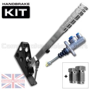 300mm Vertical Slimline Hydraulic Handbrake Kit – Premier 1-Handle 1-AP Cylinder [Kit D]