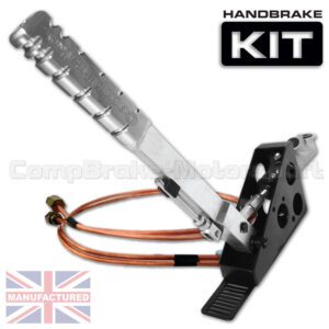 450mm Vertical Slimline Hydraulic Handbrake Kit – Premier 1-Handle 1-Cylinder [Kit B]
