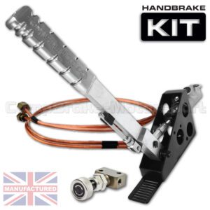 450mm Vertical Slimline Hydraulic Handbrake Kit – Premier 1-Handle 1-Cylinder [Kit C]