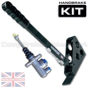 450mm Vertical Slimline Hydraulic Handbrake Kit – 1-Handle 1-AP Cylinder [Standard Kit]