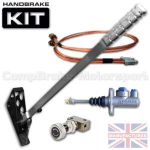 600mm Vertical Slimline Hydraulic Handbrake Kit – Premier 1-Handle 1-AP Cylinder [Kit C]