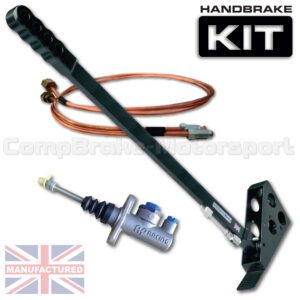 600mm Vertical Slimline Hydraulic Handbrake Kit – 1-Handle 1-Cylinder [Kit B]