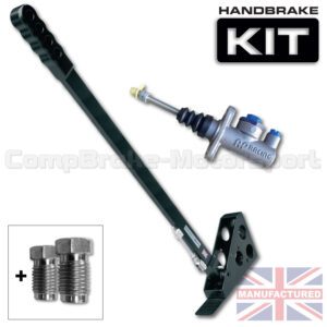 600mm Vertical Slimline Hydraulic Handbrake Kit – 1-Handle 1-AP Cylinder [Kit D]