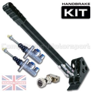 600mm Dual Vertical Slimline Hydraulic Handbrake Kit – 2-Handle 2-AP Cylinder [Kit A]