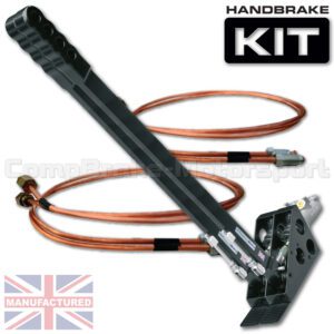 600mm Dual Vertical Slimline Hydraulic Handbrake Kit – 2-Handle 2-Cylinder [Kit B]