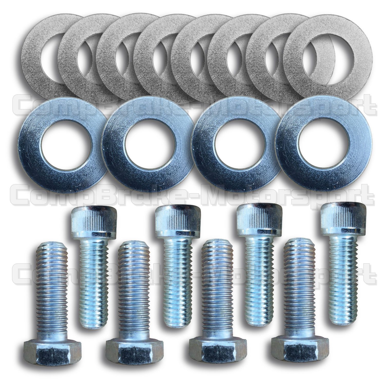 Ford Cosworth 2wd 325mm Brake Bracket Kit [BMW E38 Caliper]