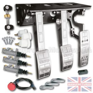 Premier Top Mounted Hydro Kit - Universal Hydraulic Pedal Box & 300mm Handbrake Kit