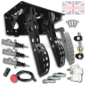Sportline Top Mounted Hydro Kit - Universal Hydraulic Pedal Box & 300mm Handbrake Kit