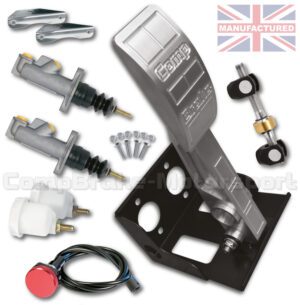 Universal Floor Mounted Bias Brake Pedal - Premier 1-Pedal Dual Cylinder [KIT A]