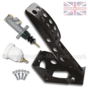 Universal Single Clutch Floor Mounted Hydraulic Pedal Kit - [Kit A]