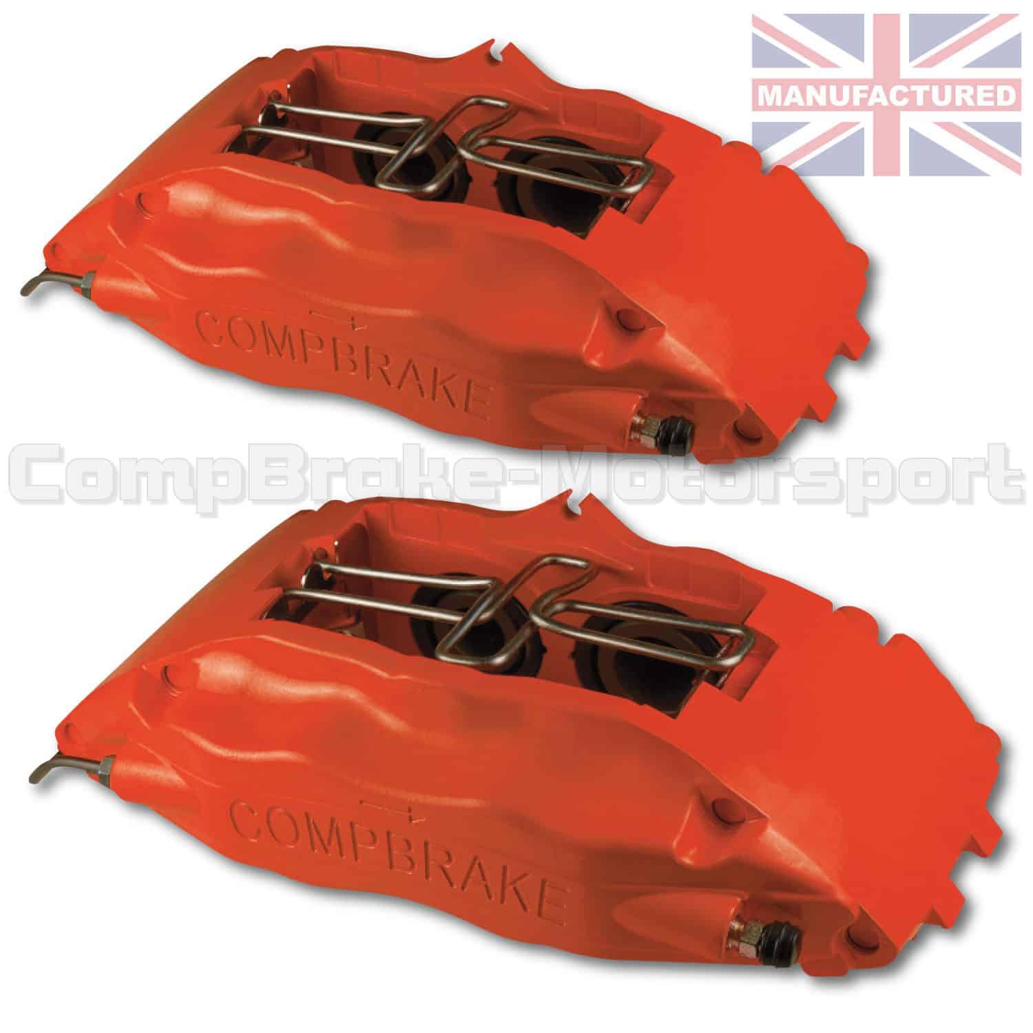 Porsche 944 M030 17″ Front Brake Kit – 4 Pot Calipers [Pro Race 7]