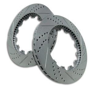 304MM x 28MM x 12 BOLT x 50MM PAD x 7″ PCD - DRILLED BRAKE DISCS - PAIR
