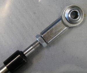 HANDBRAKE ROSE JOINT 5/16 UNF WITH A 8mm HOLE
