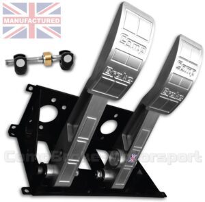 Universal Floor Mounted Pedal Box and Balance Bar - Premier 2-Pedal