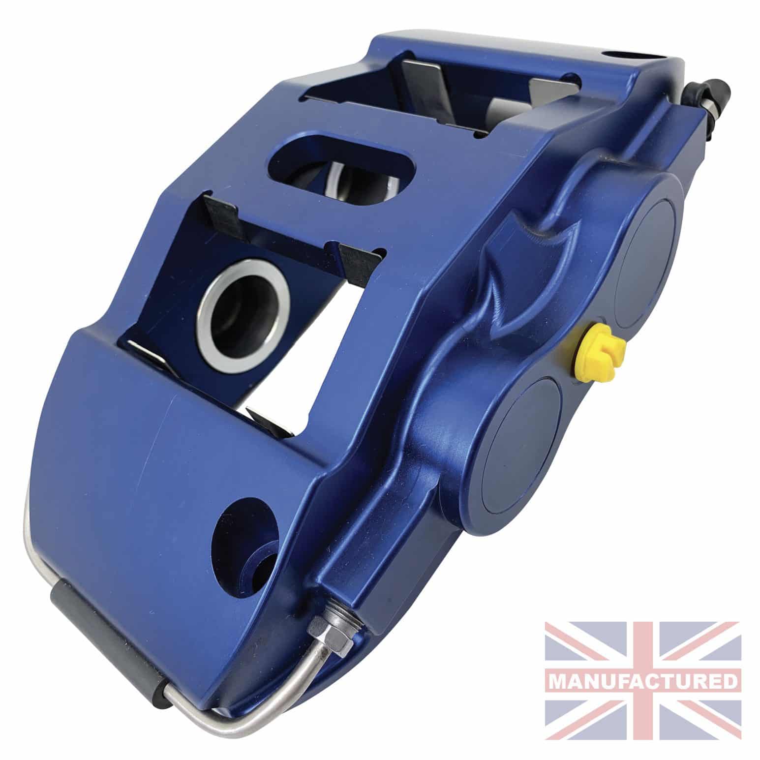 Compbrake Pro Race 13 Calipers [4 Pot] Blue One-Piece Billet Aluminium [Pair]
