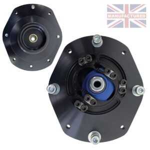 Peugeot 306 1993-2002 Adjustable 3 Piece Front Suspension Top Mount With Spring Location Top Cap (PAIR)
