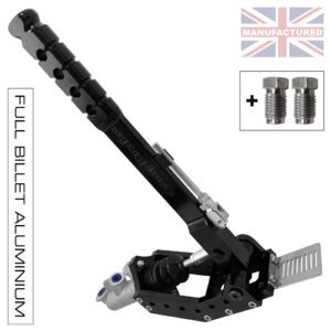 300MM PREMIER-PRO VERTICAL HANDBRAKE – REMOTE HYDRAULIC WITH STD KIT [BLACK] PLUS UNIONS