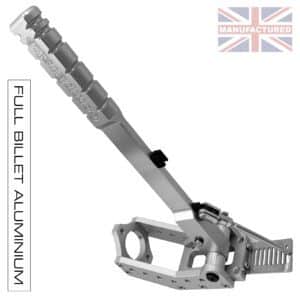 300MM PREMIER-PRO VERTICAL HANDBRAKE – AP REMOTE HYDRAULIC AP-STD KIT [SILVER] PLUS VALVE & PIPE
