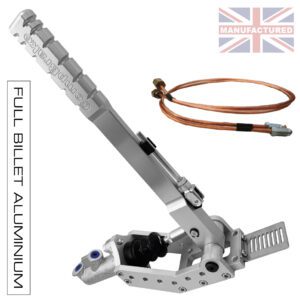 300MM PREMIER-PRO VERTICAL HANDBRAKE – REMOTE HYDRAULIC WITH STD KIT [SILVER] PLUS PIPE
