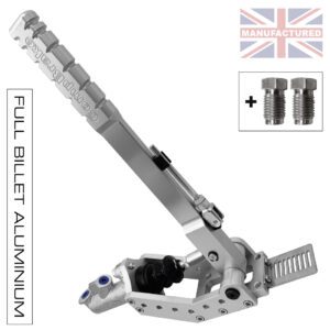 300MM PREMIER-PRO VERTICAL HANDBRAKE – REMOTE HYDRAULIC WITH STD KIT [SILVER] PLUS UNIONS
