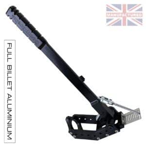 450MM PREMIER-PRO VERTICAL HANDBRAKE – AP REMOTE HYDRAULIC AP-STD KIT [BLACK] PLUS VALVE & PIPE