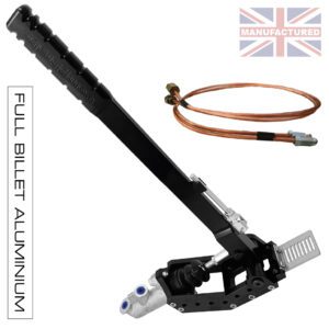 450MM PREMIER-PRO VERTICAL HANDBRAKE – REMOTE HYDRAULIC STD KIT [BLACK] PLUS PIPE