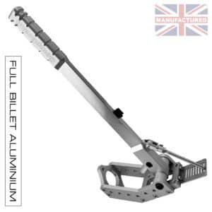 450MM PREMIER-PRO VERTICAL HANDBRAKE – AP REMOTE HYDRAULIC AP-STD KIT [SILVER] PLUS VALVE & PIPE