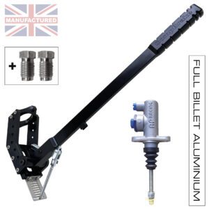 600MM PREMIER-PRO VERTICAL HANDBRAKE – AP REMOTE HYDRAULIC AP-STD KIT [BLACK] PLUS UNIONS
