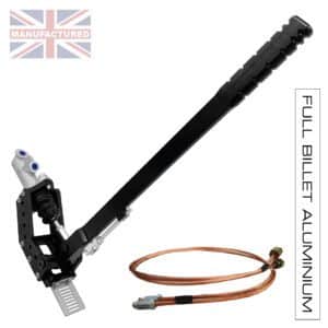 600MM PREMIER-PRO VERTICAL HANDBRAKE – REMOTE HYDRAULIC STD KIT [BLACK] PLUS PIPE