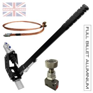 600MM PREMIER-PRO VERTICAL HANDBRAKE – REMOTE HYDRAULIC STD KIT [BLACK]