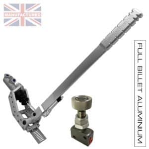 600MM PREMIER-PRO VERTICAL HANDBRAKE – REMOTE HYDRAULIC STD KIT [SILVER] PLUS VALVE