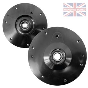 BMW Front Fixed Suspension Top Mount Black (PAIR) - F20 F21 F22 F30 F80