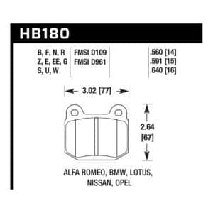 HAWK HB180Z.560 [CERAMIC]