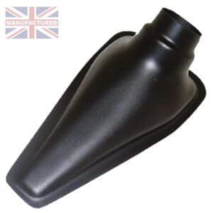 AIR INTAKE DUCT: Side Air Scoop - Black 63>51mm