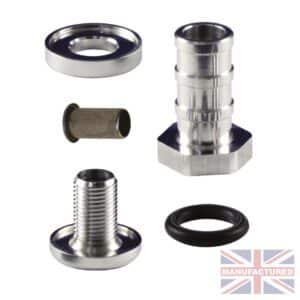 Self-Sealing Fitting [Hose Take Off Kit for 8mm ID Hose] Barbed Fitting